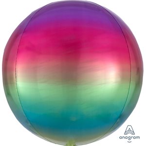 M.15'' ORBZ OMBRÉ RAINBOW