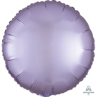 M.18'' ROND PASTEL LILAS SATIN LUXE M.18'' ROND PASTEL LILAS SATIN LUXE