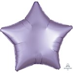 18''M.SATIN LUXE PASTEL LILAC STAR