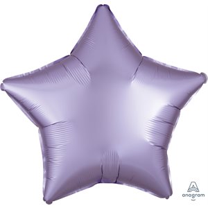18''M.SATIN LUXE PASTEL LILAC STAR