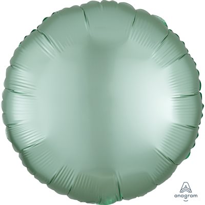 M.18'' ROND VERT MENTHE SATIN LUXE M.18'' ROND VERT MENTHE SATIN LUXE