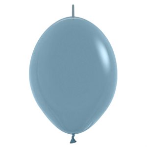 "12"" Pastel Dusk Blue Link-O-Loons (25pcs)"