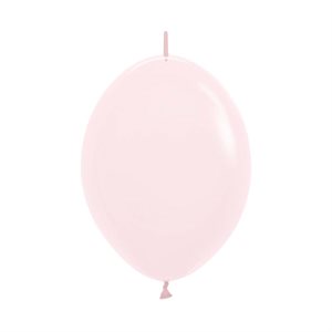"06"" Pastel Matte Pink Link-O-Loons (50pcs)"