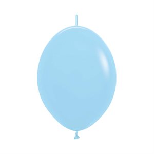 "06"" Pastel Matte Blue Link-O-Loons (50pcs)"