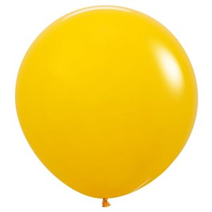 "24"" Fashion Honey Yellow Round (10pcs)"