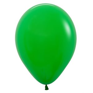 "5"" Fashion Shamrock Green Round (50pcs)"