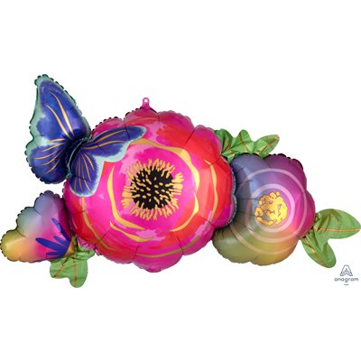 M.37'' FLEURS & PAPILLONS SATIN LUXE H / S M.37'' FLEURS & PAPILLONS SATIN LUXE H / S