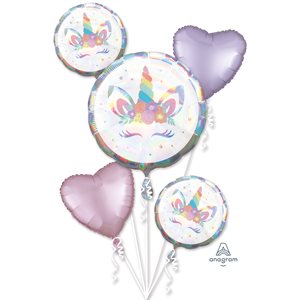 M.UNICORN PARTY IRIDESCENT-BOUQUET