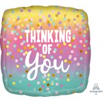 M.18'' THINKING OF YOU  PASTEL DOTS
