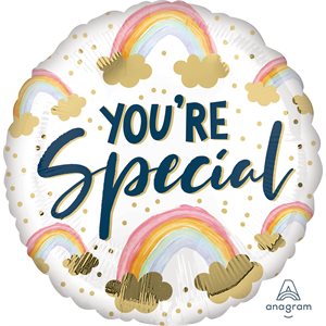 M.18'' YOU'RE SPECIAL PAINTED RAINBOWS