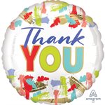 M.18'' THANK YOU PAINTED