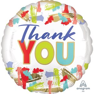 M.18'' THANK YOU PAINTED