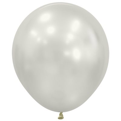18" Silk Oyster White (25pcs)