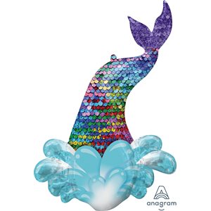 39'' M.MERMAID SEQUIN TRAIL H / S