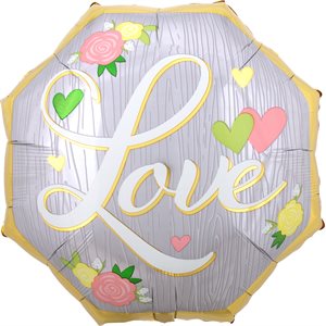WEDDING LOVE FLORAL SHAPE