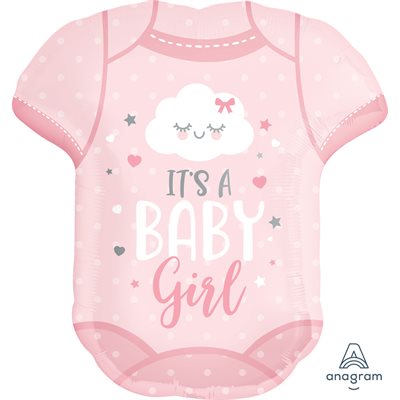 24'' M. BABY GIRL ONESIE H / S