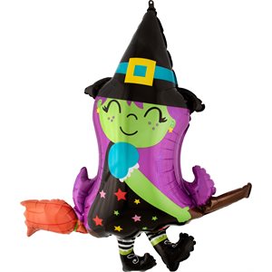 M.38'' CUTE WITCH ON BROOM H / S