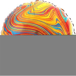 M.18'' ROND COLORFUL MARBLEZ