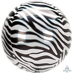 M.15'' ZEBRA PRINT ANIMALX ORBZ