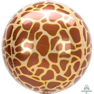 M.15'' GIRAFE PRINT ANIMALZ ORBZ