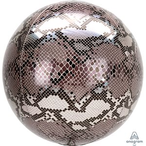 M.15'' SNAKESKIN PRINT ANIMALZ ORBZ