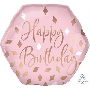 23'' M.BLUSH BIRTHDAY H / S
