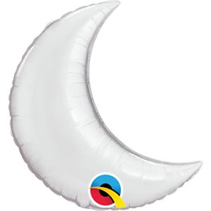 CRESCENT MOON SILVER SHAPE 9"