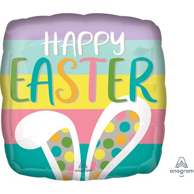 M.18'' HAPPY EASTER BUNNY EARS M.18'' HAPPY EASTER BUNNY EARS