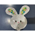 M.14'' SPOTTED BUNNY HEAD