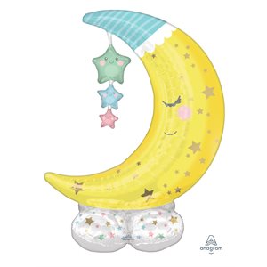 55'' M. MOON & STARS AIRLOONZ