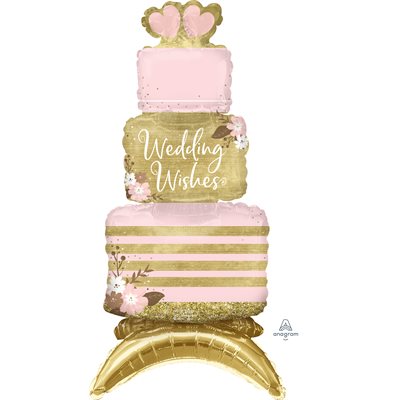 M.25'' WEDDING CAKE AIRLOONZ