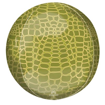 M.15'' ALLIGATOR PRINT ANIMALZ ORBZ