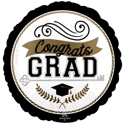 CONGRATS GRAD M.18''