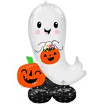 53'' M.HALLOWEEN GHOST AIRLOONZ