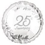 M.18'' HAPPY 25th  ANNIVERSARY