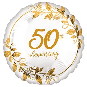 18'' M.HAPPY 50th ANNIVERSARY