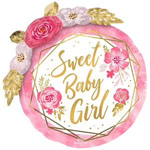 M.36'' BABY BOY FLORAL GEO H / S
