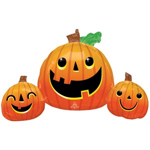 35'' M.SMILEY PUMPKIN TRIO H / S