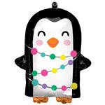18'' M. BRIGHT HOLIDAY PENGUIN