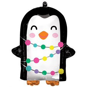 18'' M. BRIGHT HOLIDAY PENGUIN