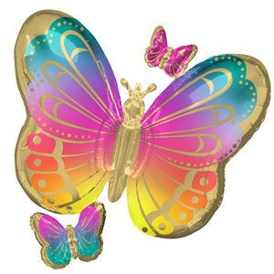 29'' M.COLORFUL BUTTERFLIES H / S