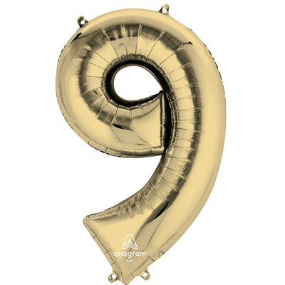 34'' M.NUMBER 9 WITHE GOLD H / S