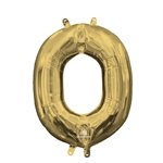 16'' M. LETTER O WHITE GOLD