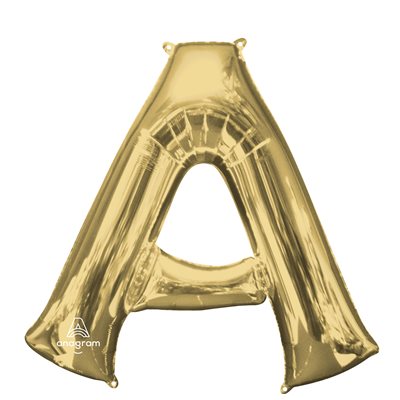M.34'' LETTRE A OR BLANC H / S