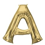 34'' M.LETTER A WHITE GOLD H / S