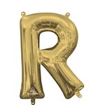 16'' M.LETTER R WHITE GOLD