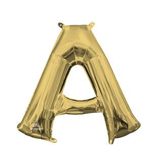 16'' M.LETTER A WHITE GOLD