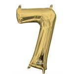 M.16'' CHIFFRE 7 OR BLANC