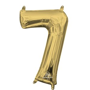 16'' M.NUMBER 7 WHITE GOLD