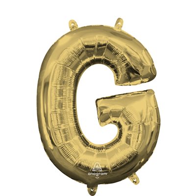 M.16'' LETTRE G OR BLANC